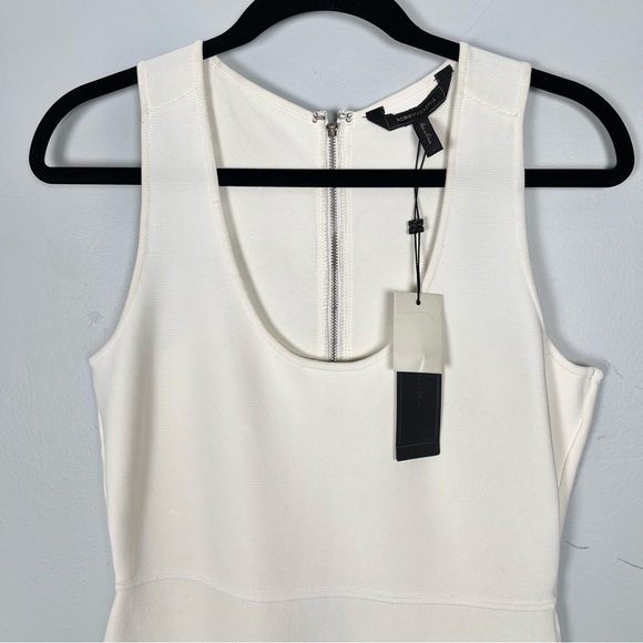 COPY - BCBG Bodycon Tank Dress in White - Picture 3 of 8